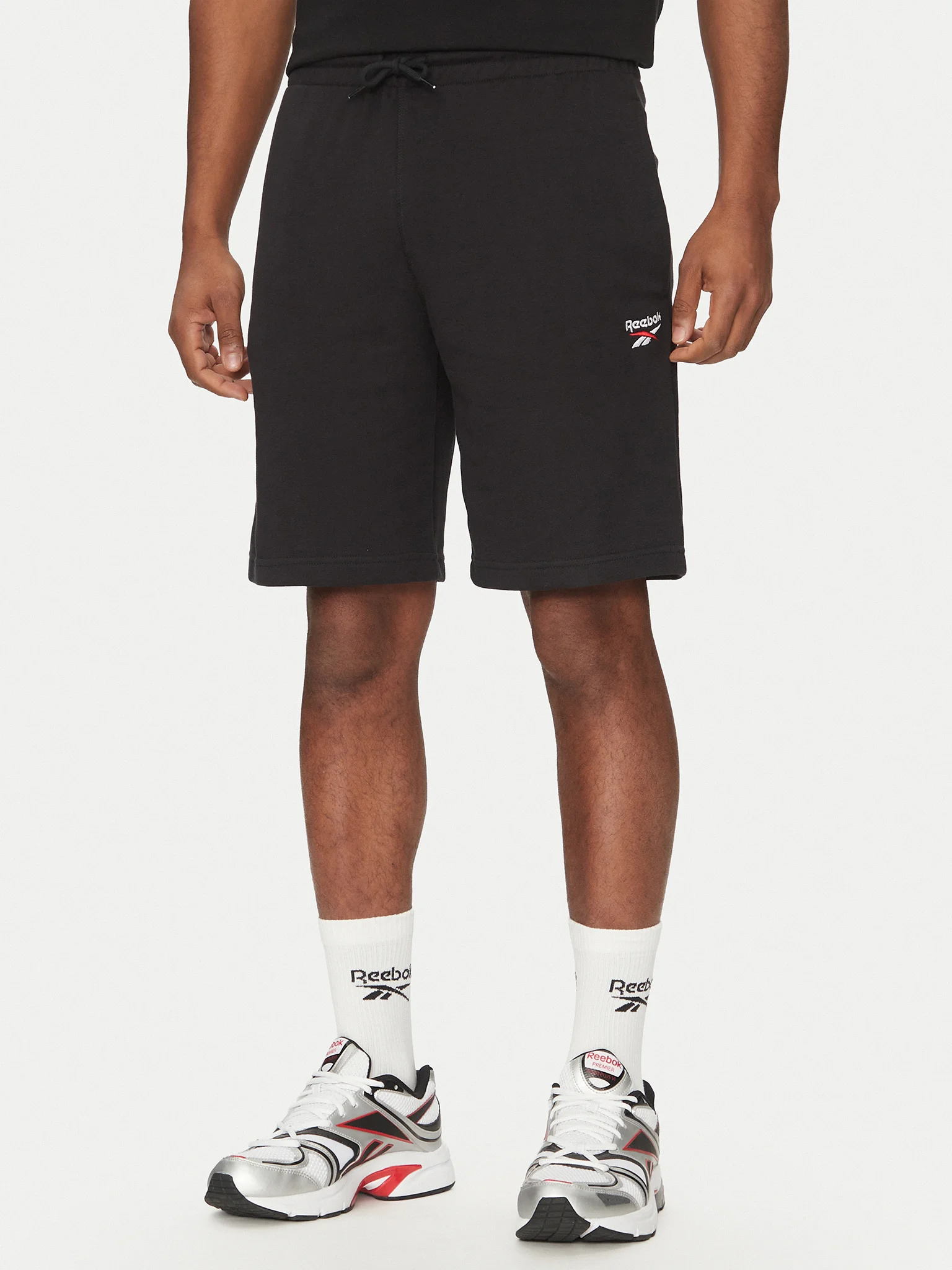 100221791_A Reebok Identity Small Logo Ft Short – Image 1